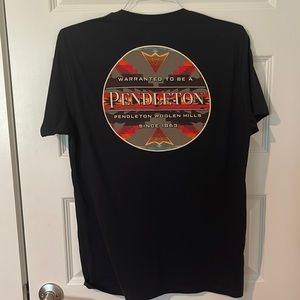 Pendleton Men's Short Sleeve Graphic T-Shirt - Black - Western - Size Medium
